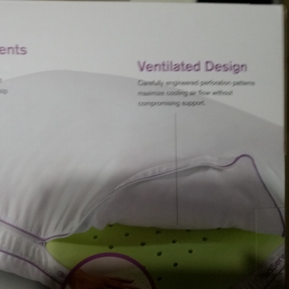 Brookstone Bedding Biosense 2in Classic Pillow For All Sleepers